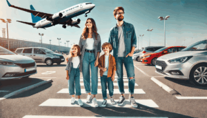 Parcare lângă Aeroportul Otopeni sau taxi? Ce aleg familiile care călătoresc cu copii