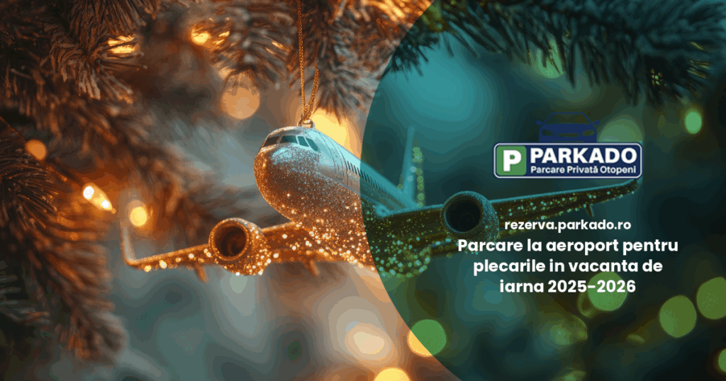 Vacanța de iarnă + plecări cu avionul = momentul ideal pentru o parcare sigură la aeroport