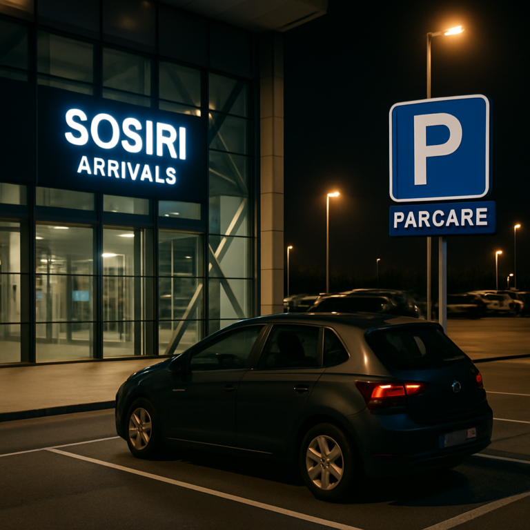 parcare sosiri otopeni - Sosiri Otopeni seara târziu: unde parchezi ca să ieși rapid și legal - Parkado