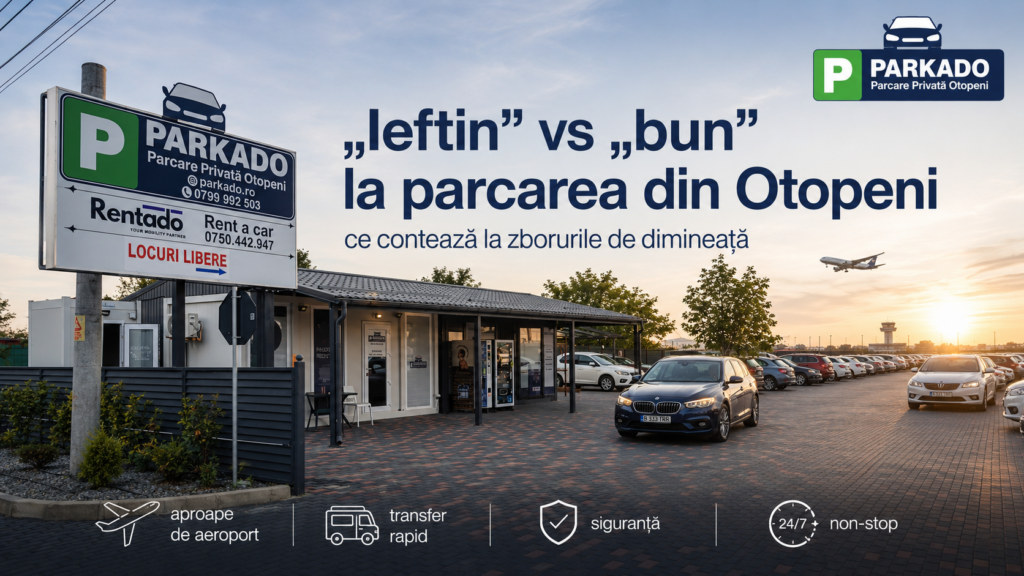 „Ieftin” vs „bun” la parcarea din Otopeni: ce contează la zborurile de dimineață