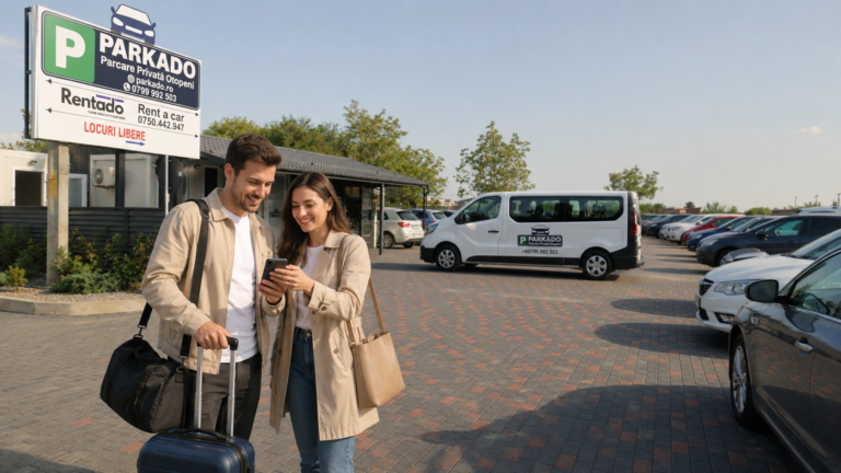 pret parcare otopeni parkado