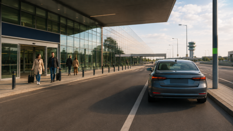 zona sosiri de la aeroport