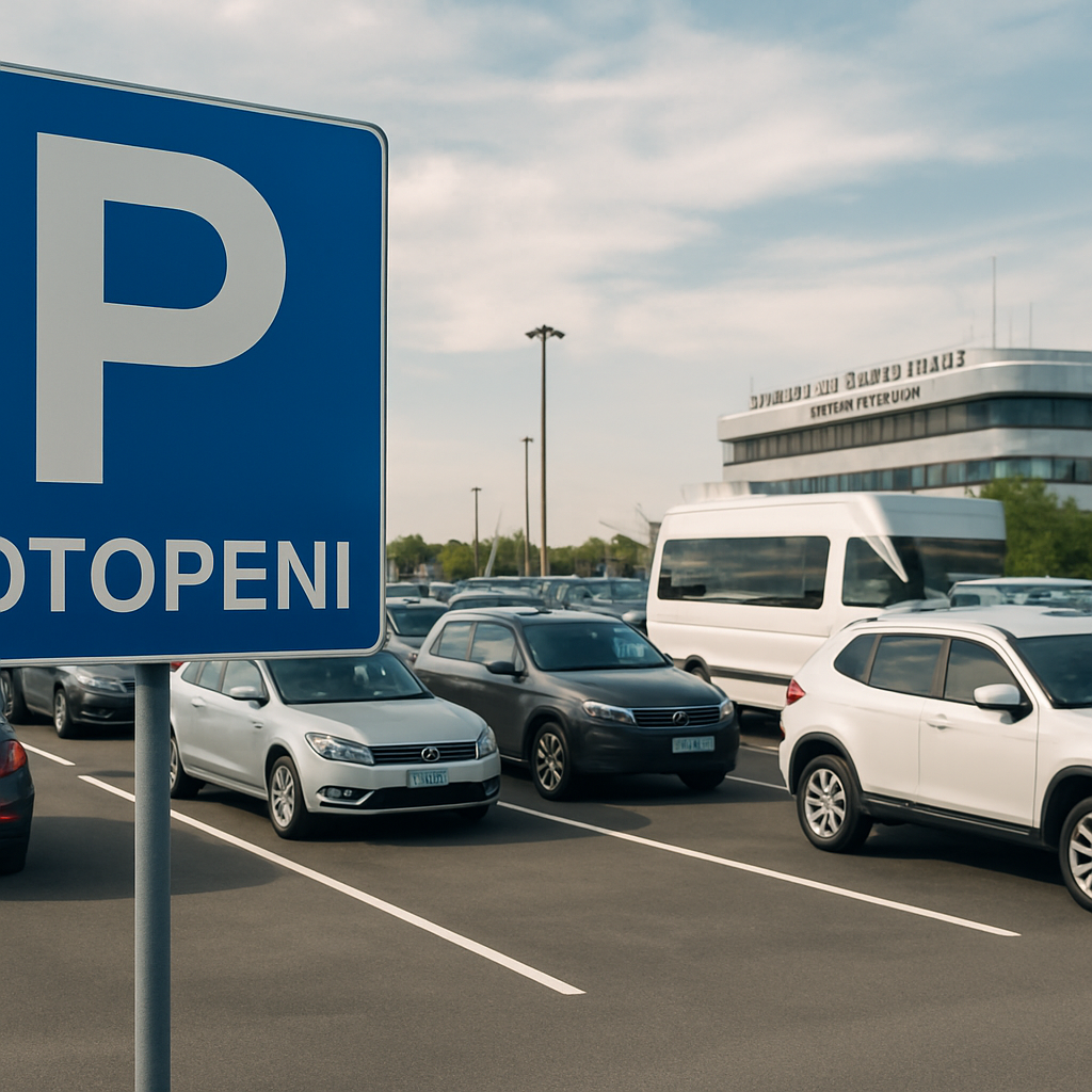 Ce intră în preț la parcările private din Otopeni: transfer, taxe, depășiri de interval