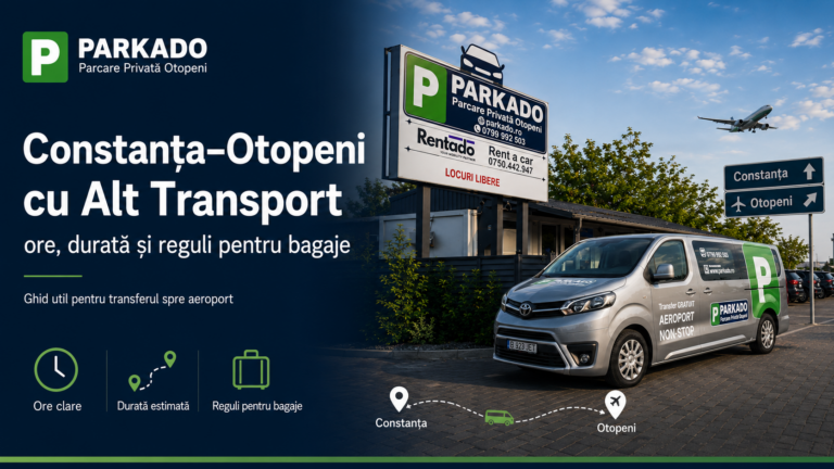 Constanța–Otopeni cu Alt Transport: ore, durată și reguli pentru bagaje