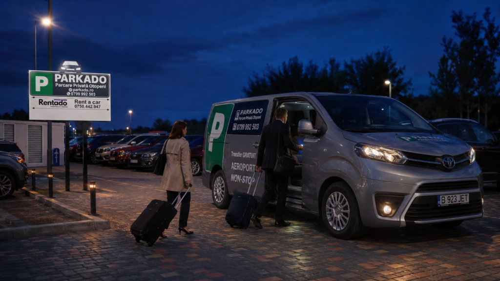 Zbor la 03:00 din Otopeni: cum verifici accesul real 24/7 la parcare și transfer